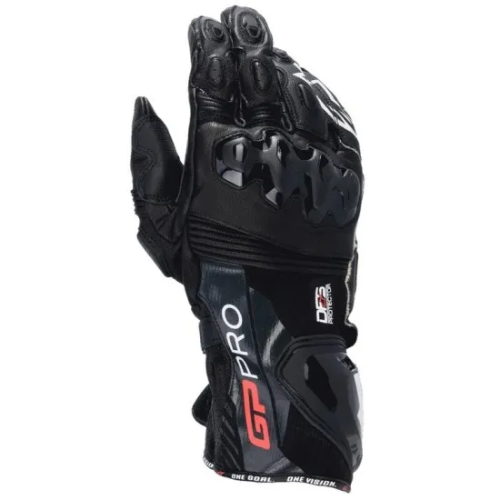 Кожени ръкавици Alpinestars GP Pro V4 Black с DFS защита и CE Level 2