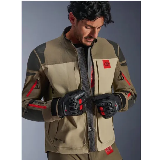 Мото яке Alpinestars Nazca 3L GTX Brown с GORE-TEX PRO мембрана