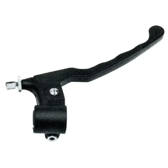 Сглобка на преден спирачен лост DOMINO LEVER ASSY RIGHT PEUGEOT 103 50 95-98 – антикорозионен лост с разглобяема скоба