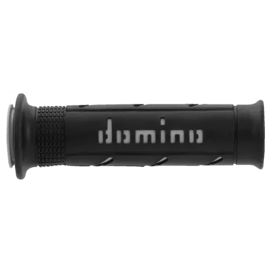 Ръкохватки DOMINO GRIPS XM2 Black/Grey – двуслойни спортни ръкохватки за мотор