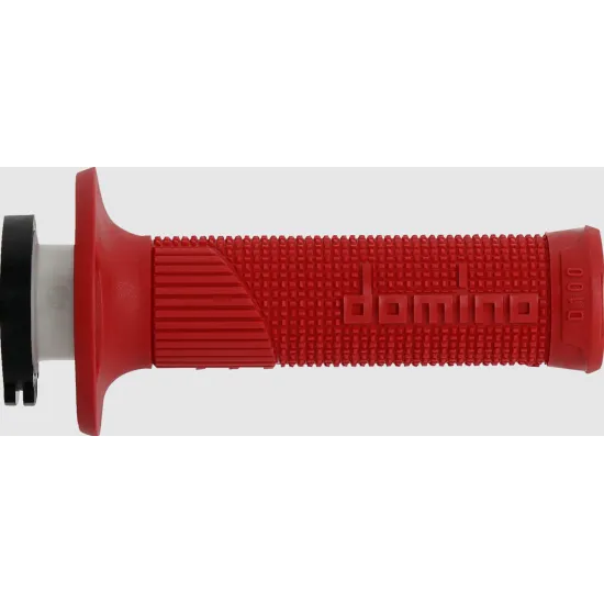 Ръкохватки DOMINO D100 LockOn RED – състезателни ръкохватки с D-Lock система