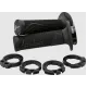 Ръкохватки DOMINO D100 LockOn BLACK – състезателни мото ръкохватки с D-Lock система