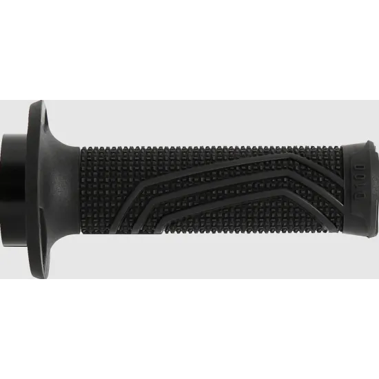 Ръкохватки DOMINO D100 LockOn BLACK – състезателни мото ръкохватки с D-Lock система