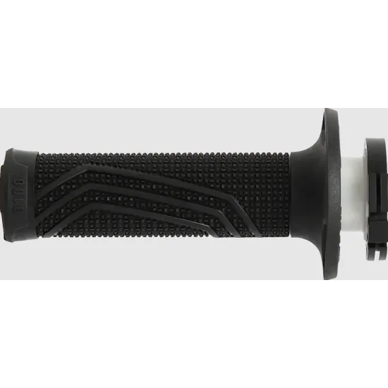 Ръкохватки DOMINO D100 LockOn BLACK – състезателни мото ръкохватки с D-Lock система