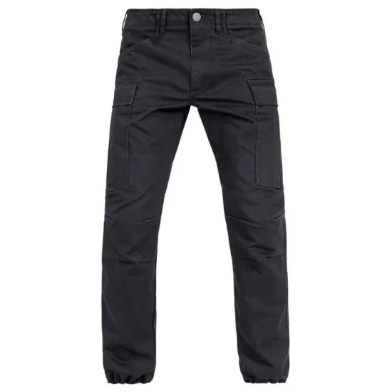 Мото дънки JOHN DOE CARGO MONO BK/BK LONG – карго дънки с XTM-Fiber®, протектори и водоотблъскваща материя