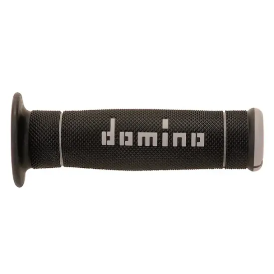 Ръкохватки DOMINO GRIPS A240 BLACK/GREY – двойна термопластична смес и мултиконична повърхност за максимално сцепление
