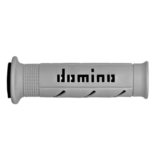 Ръкохватки DOMINO GRIPS A250 GREY/BLACK – двойна каучукова смес и меко покритие за комфорт и сцепление