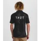 Мото тениска THOR Polo Corpo Black