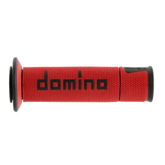 Ръкохватки DOMINO A450 Red/Black – двуцветни термопластични ръкохватки с мултиконично покритие