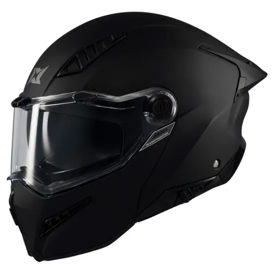 Отваряема каска AXXIS Ghostfighter SV A1 Black Matt