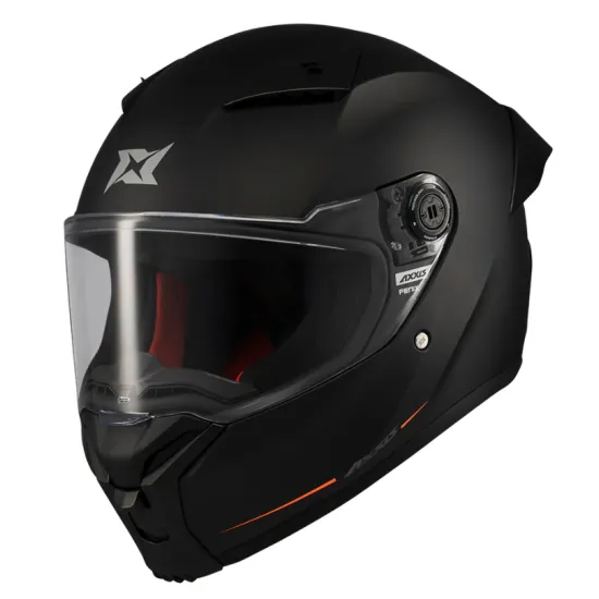 Каска AXXIS Fenix Solid Black Matt