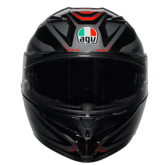 Каска AGV K3 E2206 SYTH Black Red