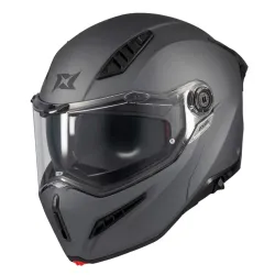 Отваряема каска AXXIS GHOSTFIGHTER SV A12 GREY MATT