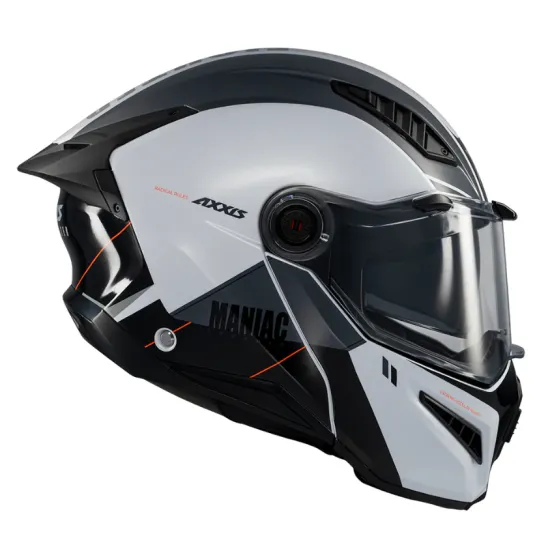 Отваряема каска AXXIS Ghostfighter SV Maniac A2 Gloss