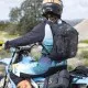 Kriega R15 раница в MultiCam Black камуфлаж с четири компресионни ремъка, YKK ципове и Quadloc-lite система - изглед отпред