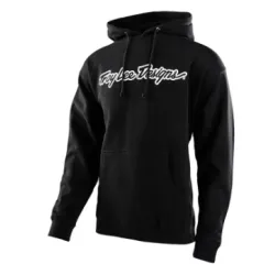 Детски суитшърт TROY LEE DESIGNS Signature - Black