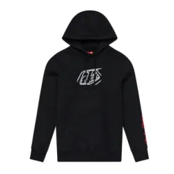 Детски суитшърт TROY LEE DESIGNS Badge - Black