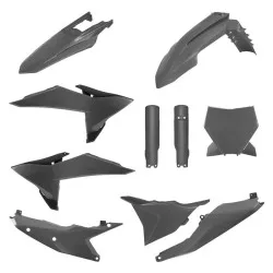 Комплект пластмаси POLISPORT Full Plastic Kit KTM SX/SX-F/XC/XC-F (2025-26) GREY