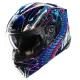 Отваряема каска ICON Threshold Synthwave Lazer Cobra Modular – модулна каска с вътрешен визьор