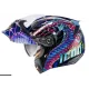 Отваряема каска ICON Threshold Synthwave Lazer Cobra Modular – модулна каска с вътрешен визьор
