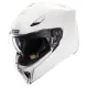 Отваряема каска ICON Threshold Solid Modular WHITE GLOSS – модулна каска с Dropshield визьор