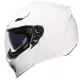 Отваряема каска ICON Threshold Solid Modular WHITE GLOSS – модулна каска с Dropshield визьор