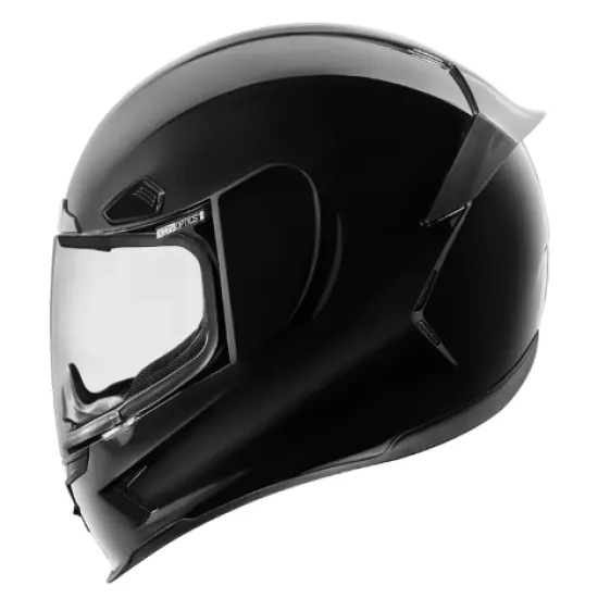 Каска ICON Airframe Pro BLACK GLOSS – спортна мото каска с FRP черупка и Prolock визьор