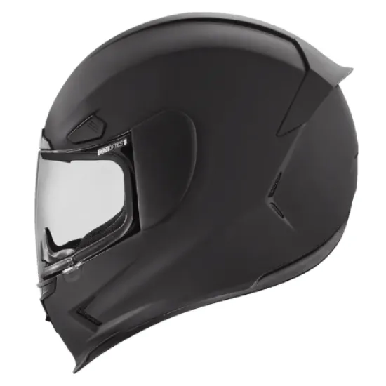 Каска ICON Airframe Pro BLACK MAT – спортна мото каска с FRP черупка и Hydradry подплата