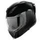 Каска ICON Ultraflite Solid MIPS BLACK GLOSS – мото каска с MIPS система и DropShield Ultra