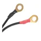 Черен контролер OXFORD Hotgrips Evo V9 с два бутона, LED индикатори и кабели с месингови терминали