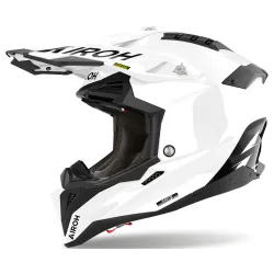 Каска AIROH AVIATOR 3 WHITE GLOSS