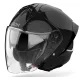 Каска за скутер Airoh H21 Black Gloss отворен тип с лек и удобен дизайн