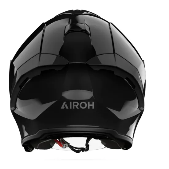 Каска за скутер Airoh H21 Black Gloss отворен тип с лек и удобен дизайн