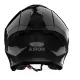 Каска за скутер Airoh H21 Black Gloss отворен тип с лек и удобен дизайн