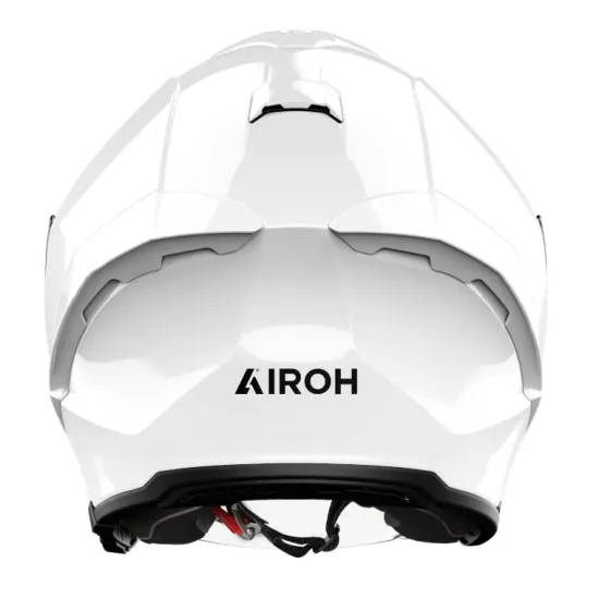 Каска за скутер Airoh H21 White Gloss отворен тип с лек и удобен дизайн