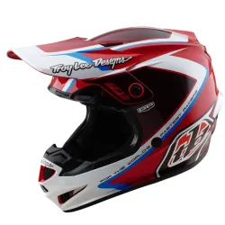 Детска мотокрос каска TROY LEE DESIGNS GP Shutter - Red/White