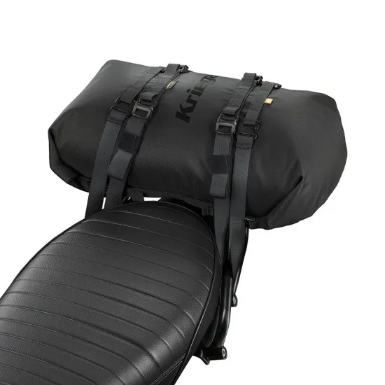 Мото чанта KRIEGA ROLLPACK 20 Black с двоен рол-топ капак и Cordura® конструкция
