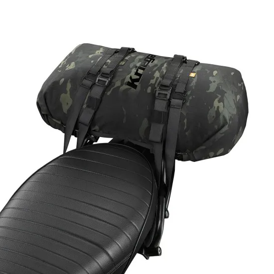 Мото чанта KRIEGA ROLLPACK 20 Multicam с двоен рол-топ капак и Cordura® конструкция