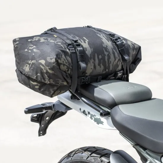 Мото чанта KRIEGA ROLLPACK 40 Lime водоустойчива за задна седалка