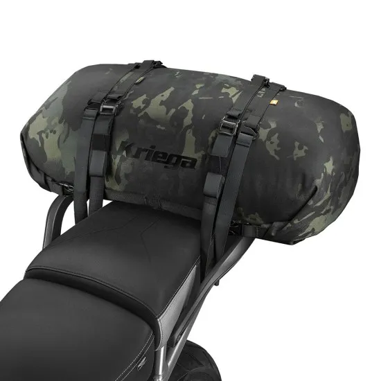 Мото чанта KRIEGA ROLLPACK 40 Lime водоустойчива за задна седалка