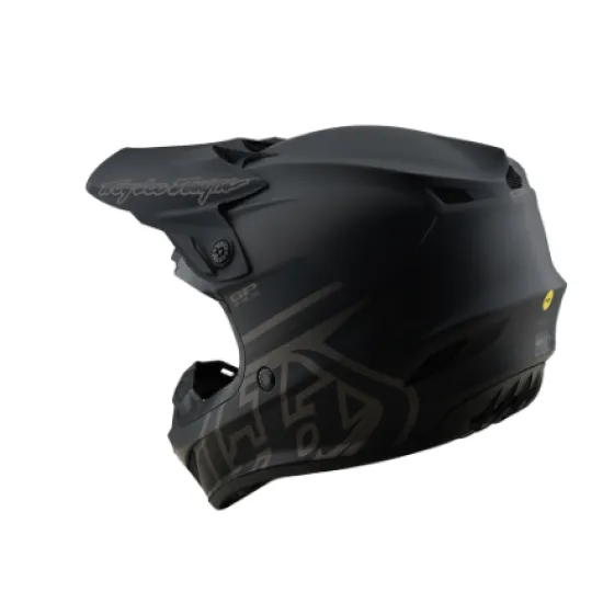 Мотокрос каска TROY LEE DESIGNS GP Pro Mono Black с Mips система и EPP защита