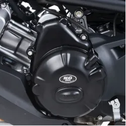 Протектор за двигател R&G RACING Race Series Left Crankcase Protection Cover (Clutch) - Black Honda NC750-X