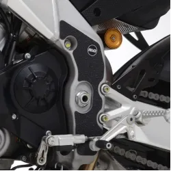 Протектор за рама R&G RACING Boot Guard Set - Frame Black (2 pieces) Aprilia Tuono V4 1100