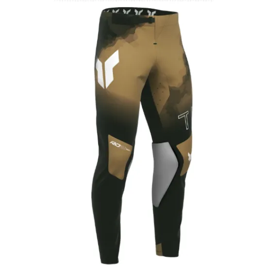 Мотокрос брич THOR Sportmode Carbon BK/CP с 4-way stretch и TPU защита на коленете