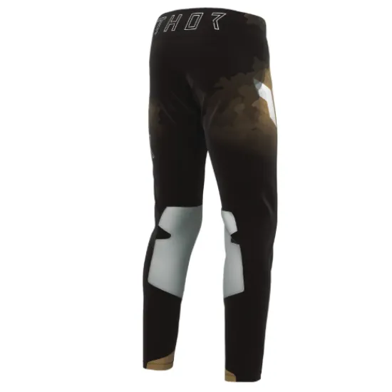 Мотокрос брич THOR Sportmode Carbon BK/CP с 4-way stretch и TPU защита на коленете