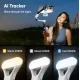 Сребрист видео стабилизатор Insta360 Flow 2 Pro с AI tracker, LED осветление, USB-C кабел и транспортна чанта