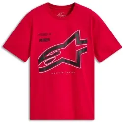 Тениска ALPINESTARS SS CSF AUTHORITY RED