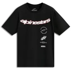 Тениска ALPINESTARS SS CSF ABUS BLACK