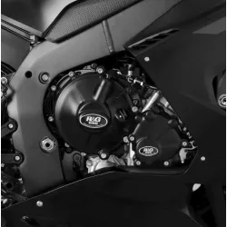 Протектор за двигател R&G RACING Race Series Right Crankcase Protection Cover (Clutch) - Black Honda CBR1000RR-R Fireblade SP