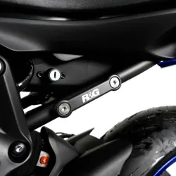 Плоча R&G RACING Rear Footrest Blanking Plate Silver Yamaha MT-07 14-25